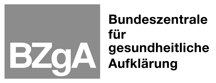 Logo BZgA mit Link zu bzga.de