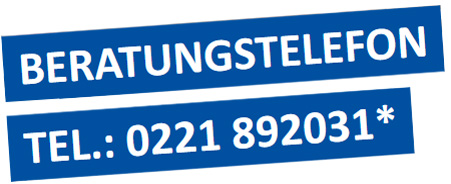 Beratungstelefon: 0221892031