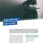 Themenblatt: Angststörung – was ist das? Themenblatt Angststörung – was ist das?